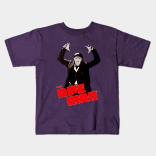 The Ape Man - Bela Lugosi - Poverty Row Horror Kids T-Shirt